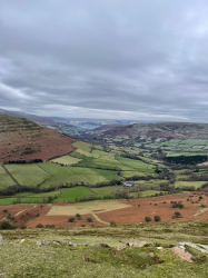 Waun Fach - Valley