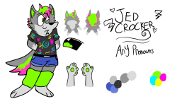 My new fursona :DDD