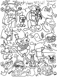 Homestuck Doodle Dump