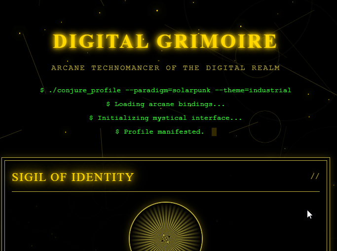 neocities theme template screenshot 2
